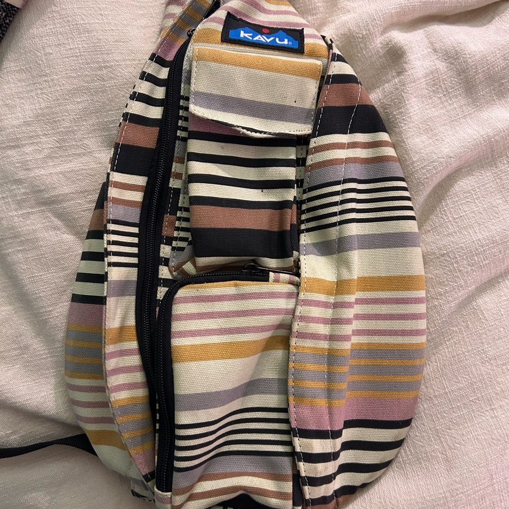 Kavu Multicolor Striped Bag